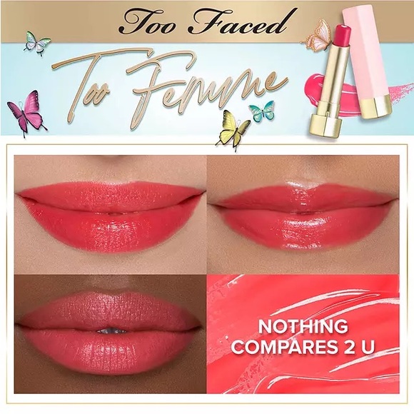 Too Faced Too Femme Heart Core Lipstick - Picture 2 of 5